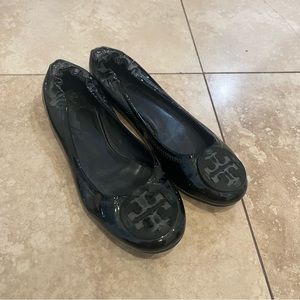 Black Tory Burch Flats